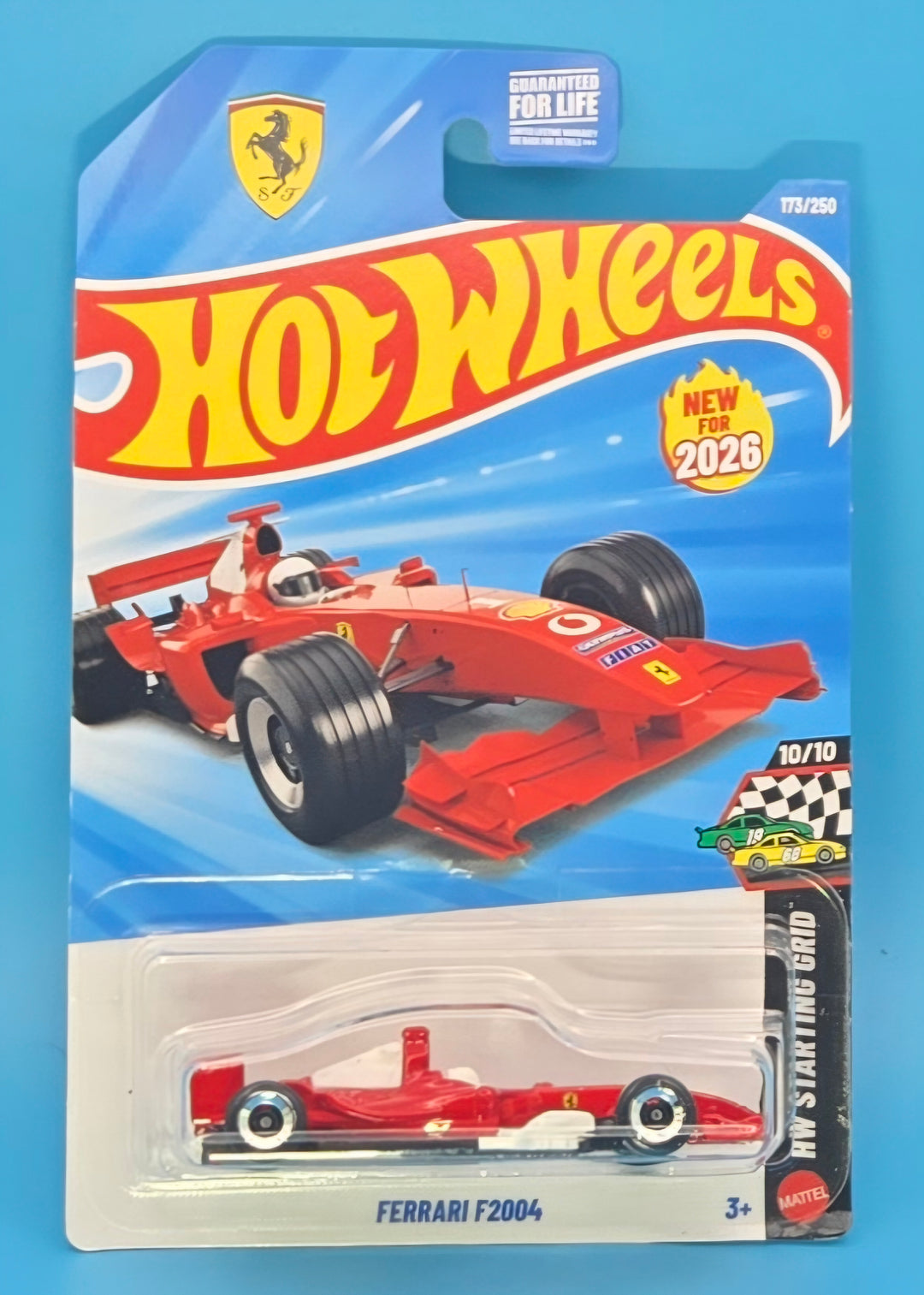Hot Wheels " Ferrari F2004 " HW Starting Grid 10/10 JJH51 New for 2026