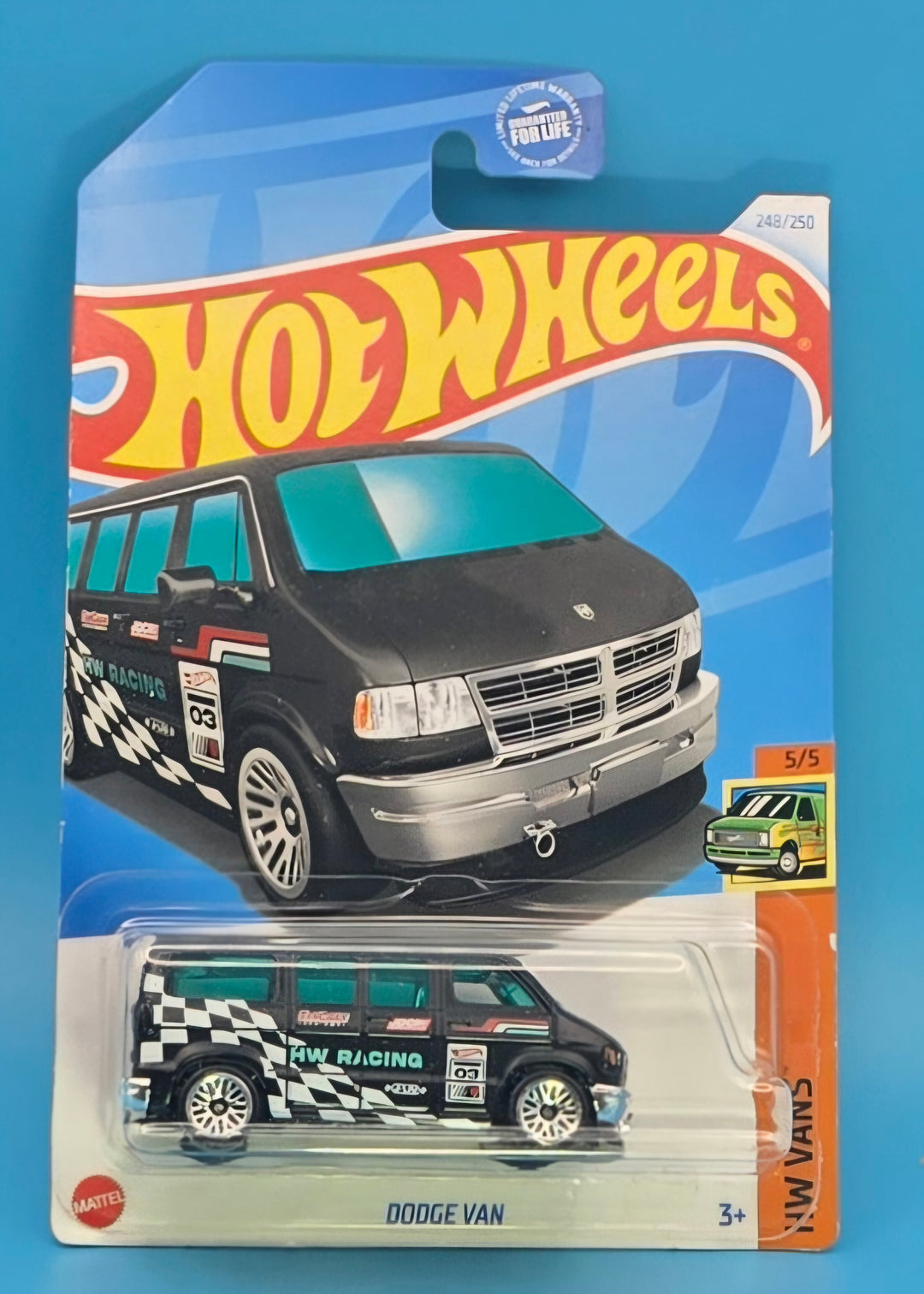 Hot Wheels " Dodge Van " HW Vans 5/5 HTB95