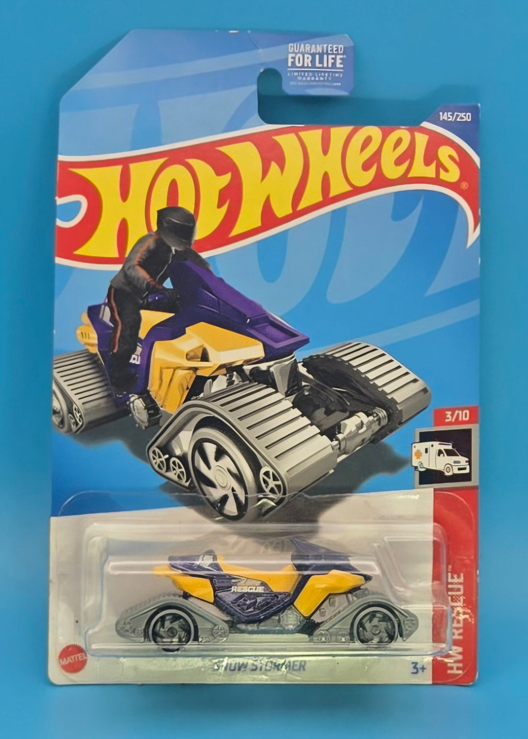 Hot Wheels " Snow Stormer " HW Rescue 3/10 HDW54