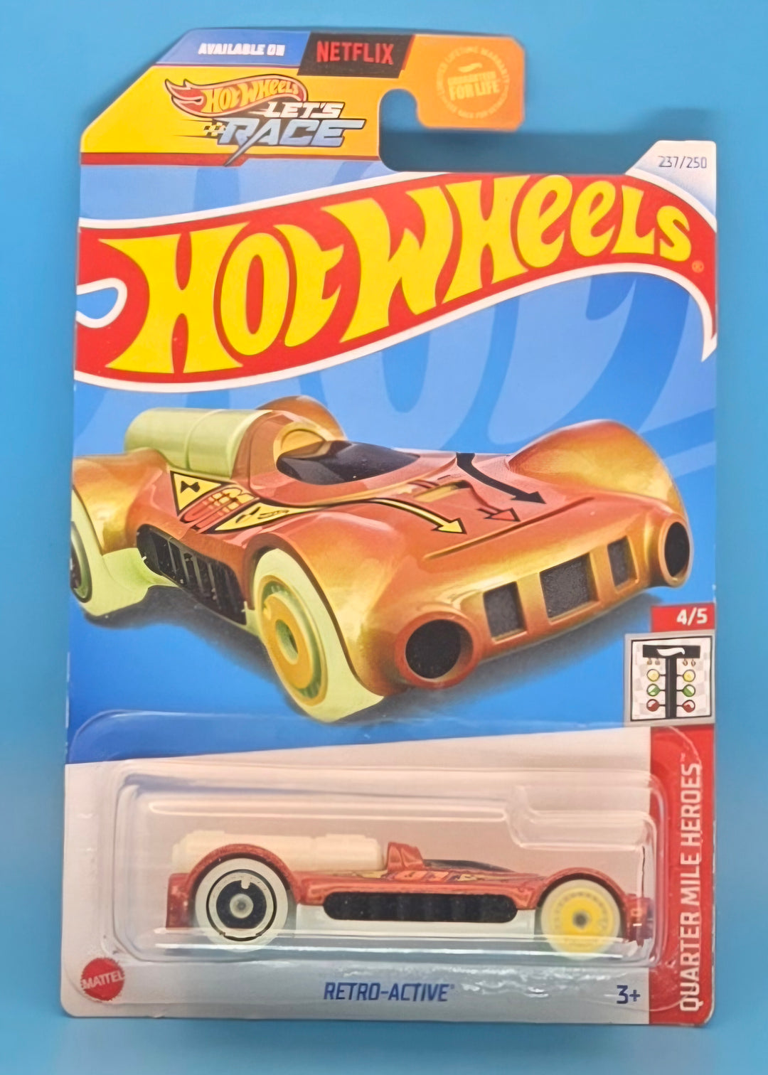 Hot Wheels " Retro-Active " Quarter Mile Heroes 4/5 HTB86