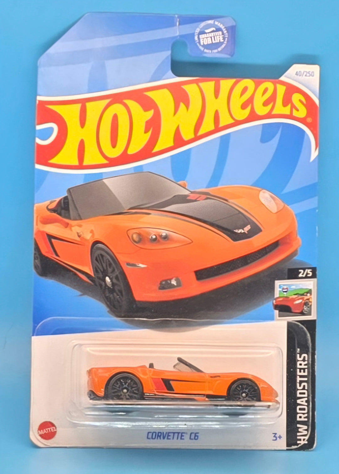 Hot Wheels " Corvette C6 " HW Roadsters 2/5 HTC14