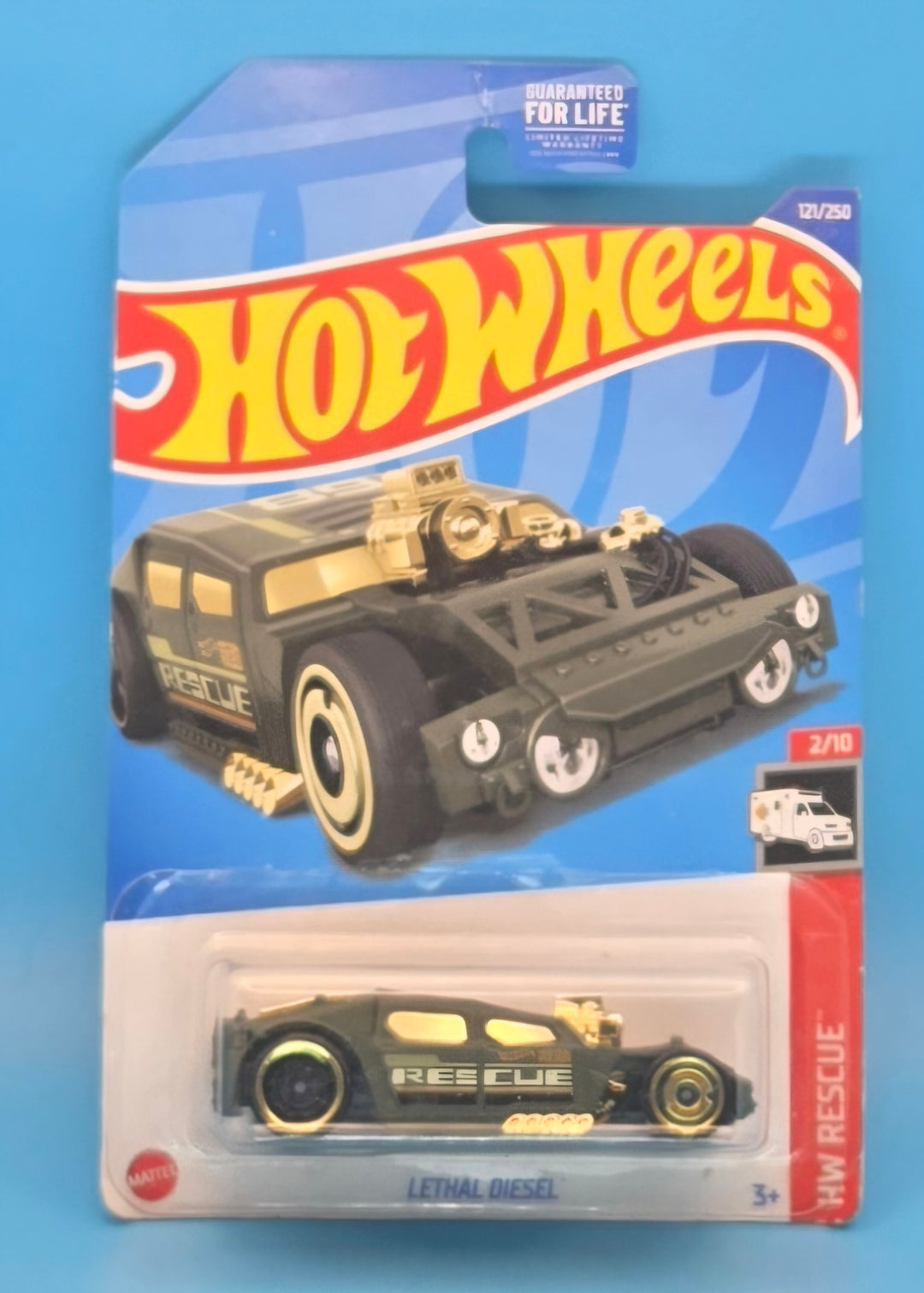 Hot Wheels " Lethal Diesel " HW Rescue 2/10 HCX17