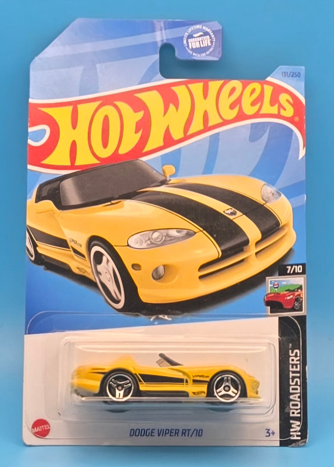 Hot Wheels " Dodge Viper RT/10 " HW Roadsters 7/10 HRH43