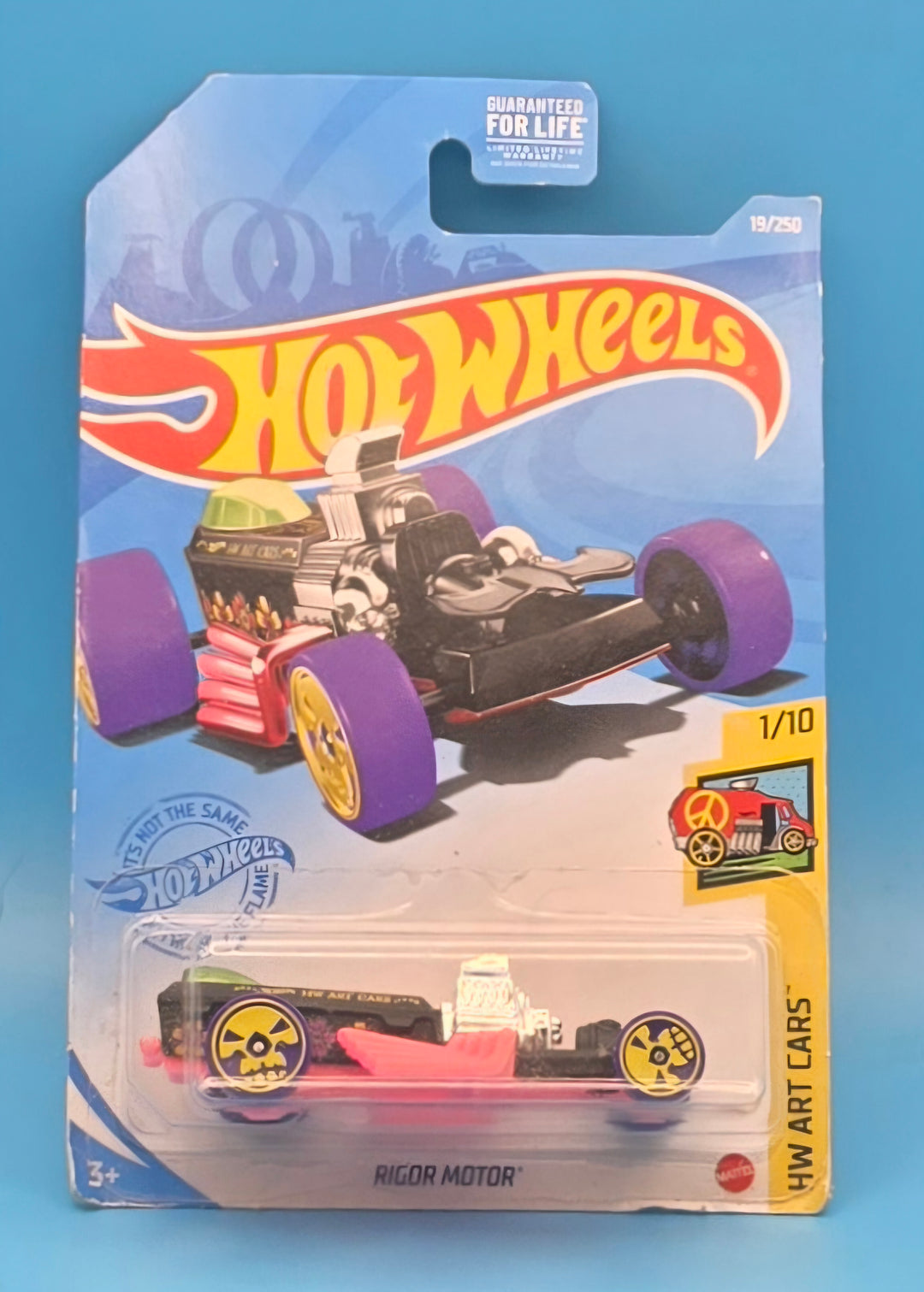 Hot Wheels " Rigor Motor " HW Art Cars 1/10 GTB49