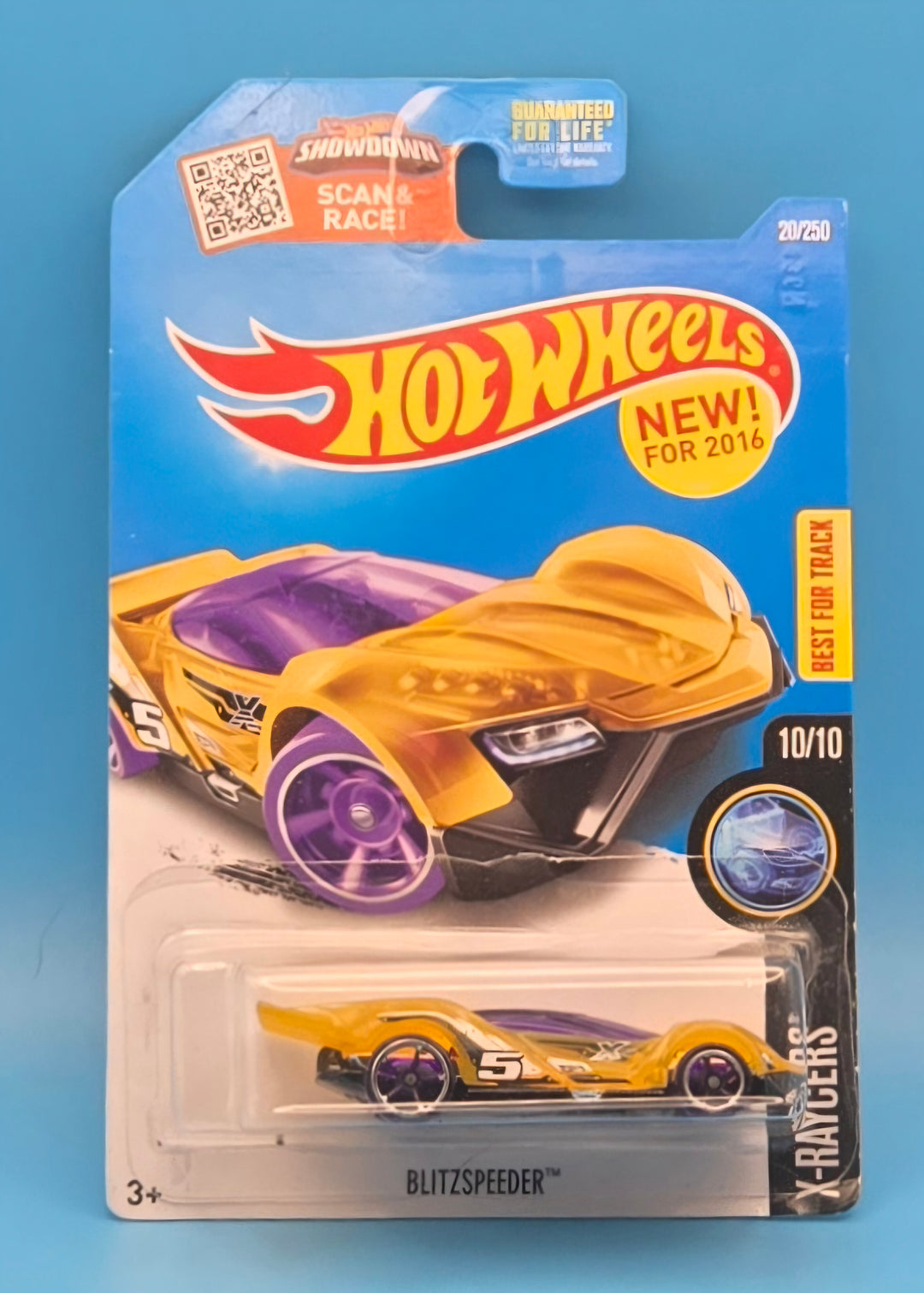 Hot Wheels " Blitzspeeder " X-Raycers 10/10 2016 DHW52