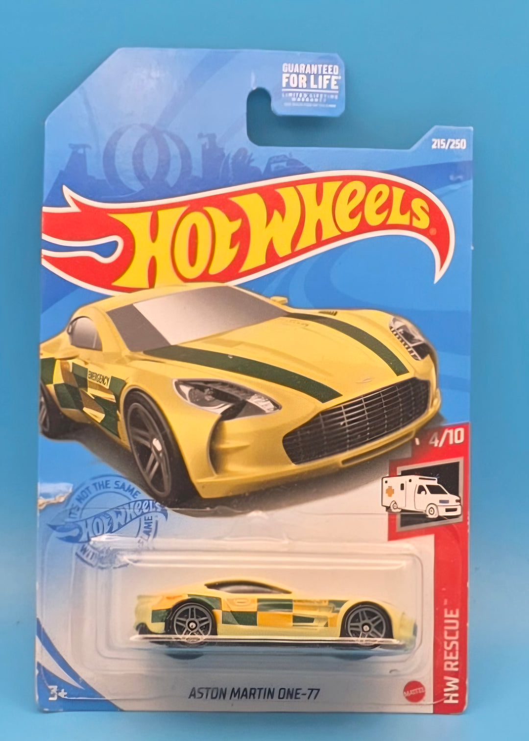 Hot Wheels " Aston-Martin One-77 " HW Rescue 4/10 GTB13