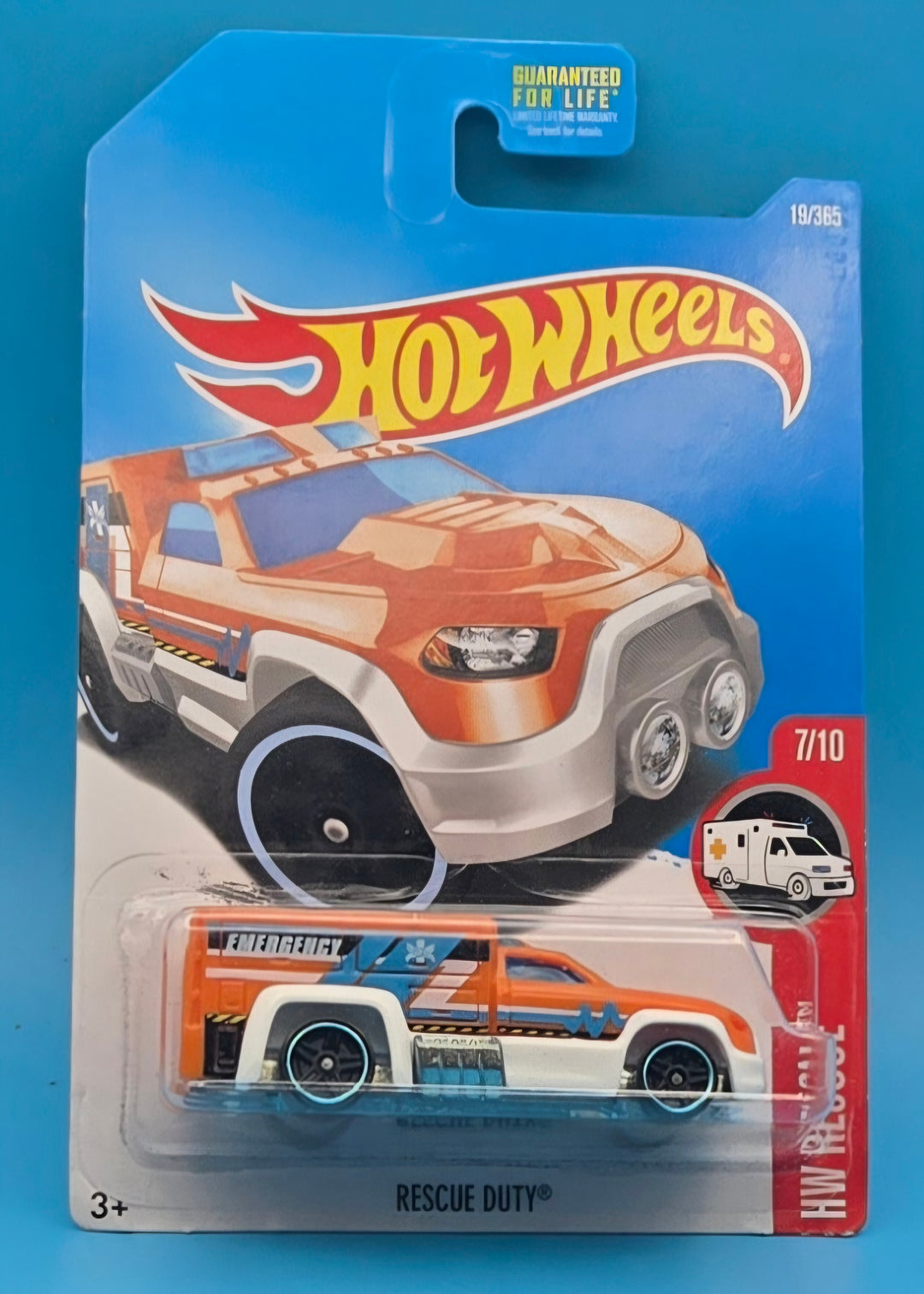 Hot Wheels " Rescue Duty " HW Rescue 7/10 DTY02