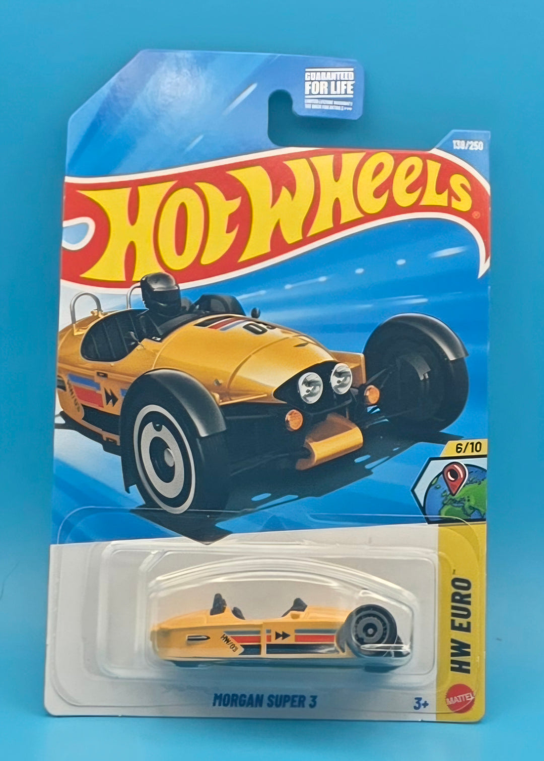 Hot Wheels " Morgan Super 3 " HW Euro 6/10 JJL42