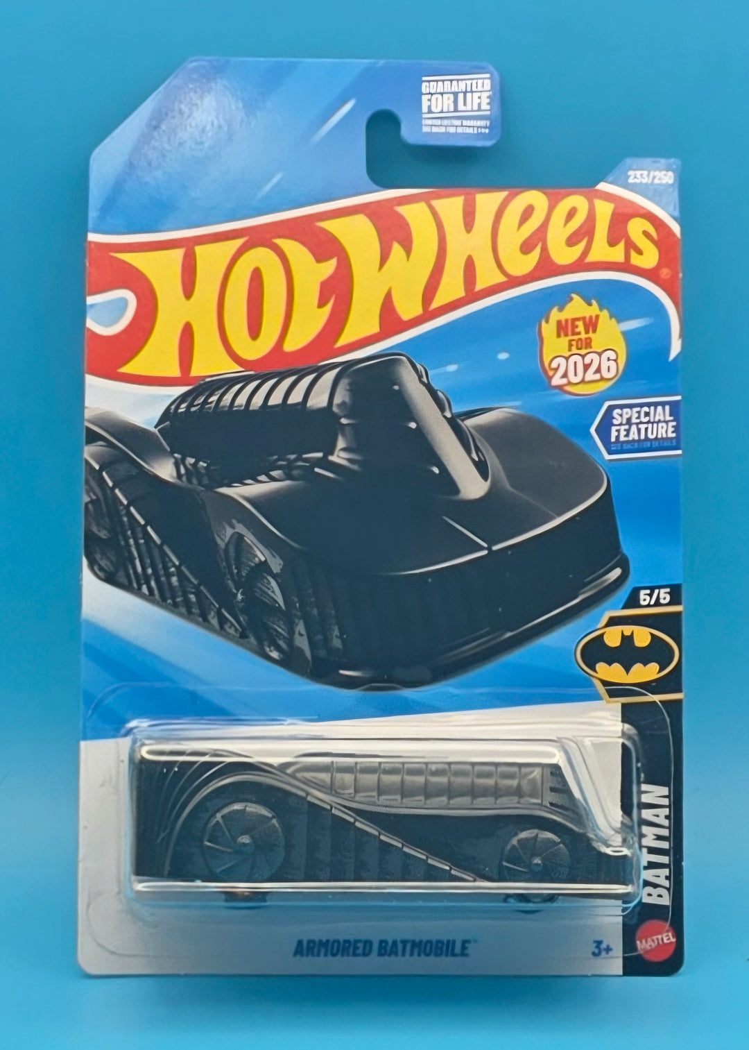 Hot Wheels " Armored Batmobile " Batman 5/5 JJH72 New for 2026