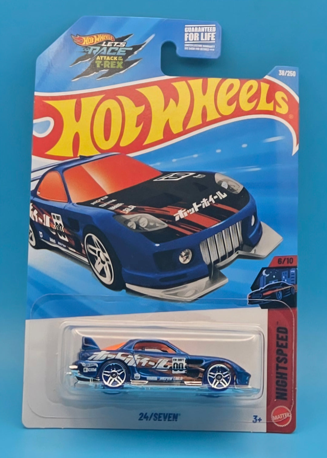 Hot Wheels " 24/Seven " Nightspeed 6/10 JJL51