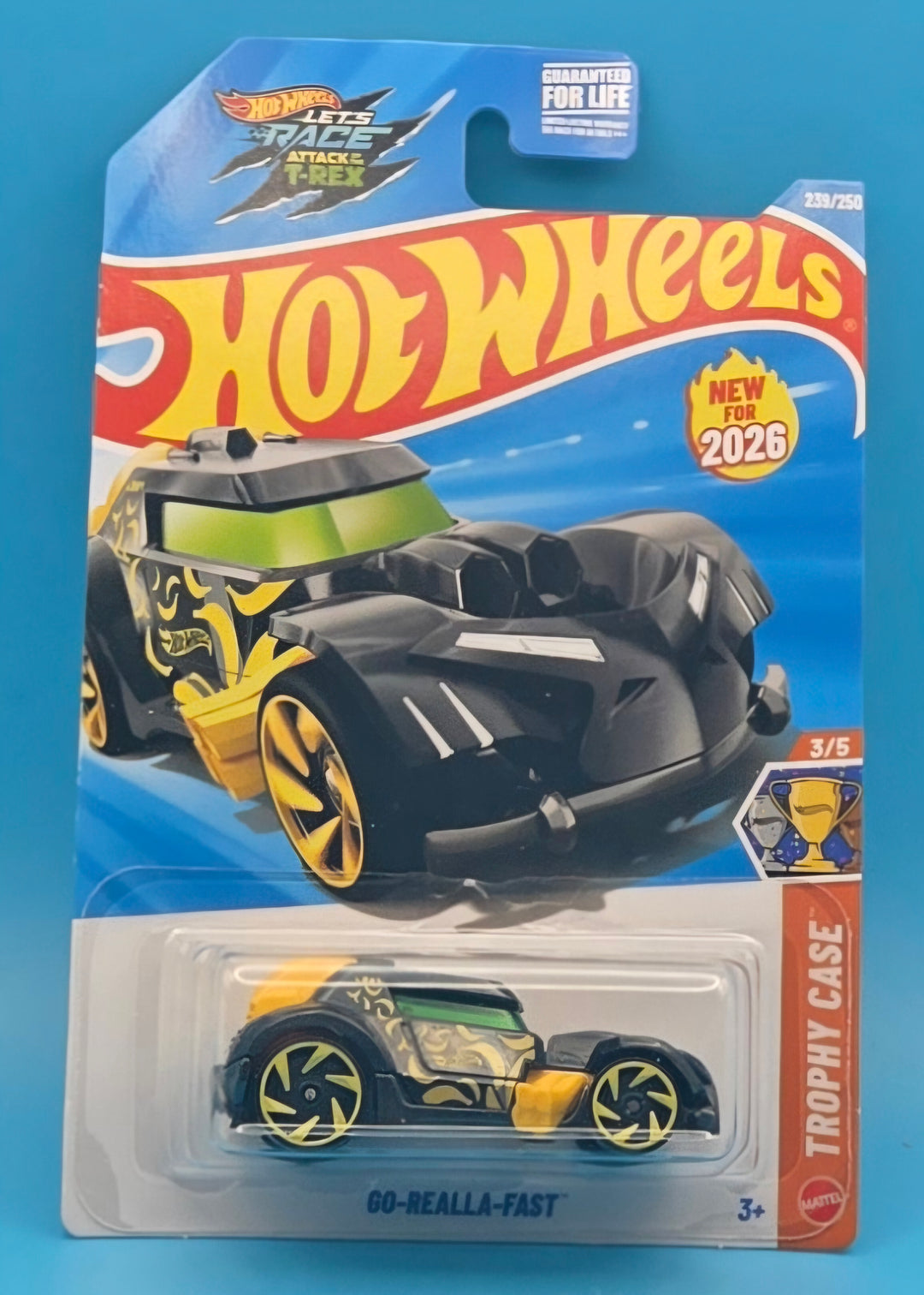 Hot Wheels " Go-Realla-Fast " Trophy Case 3/5 JJH75 New for 2026
