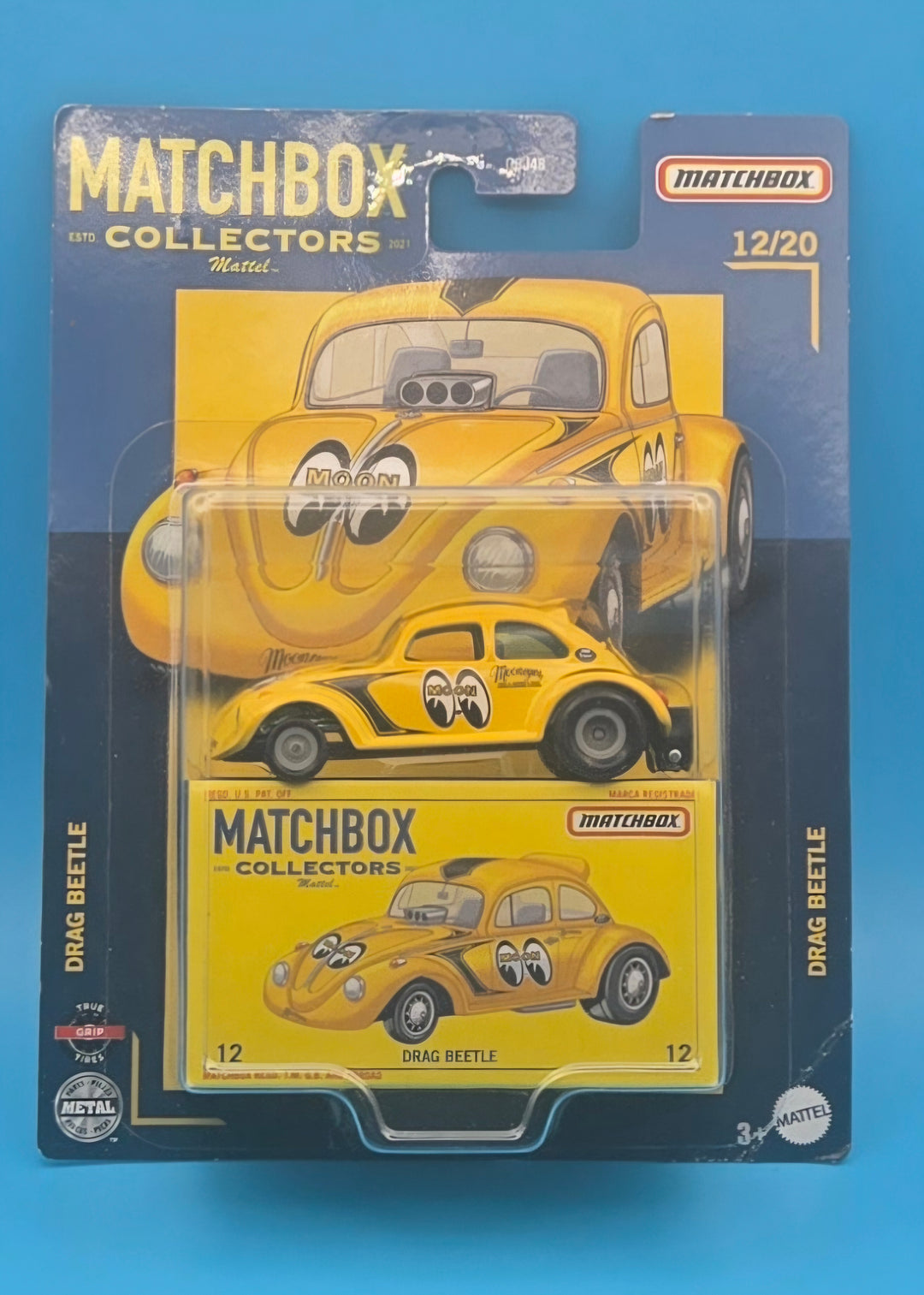 2022 Matchbox Collectors series " Volkswagen VW Drag Beetle " 12/20 HFL89