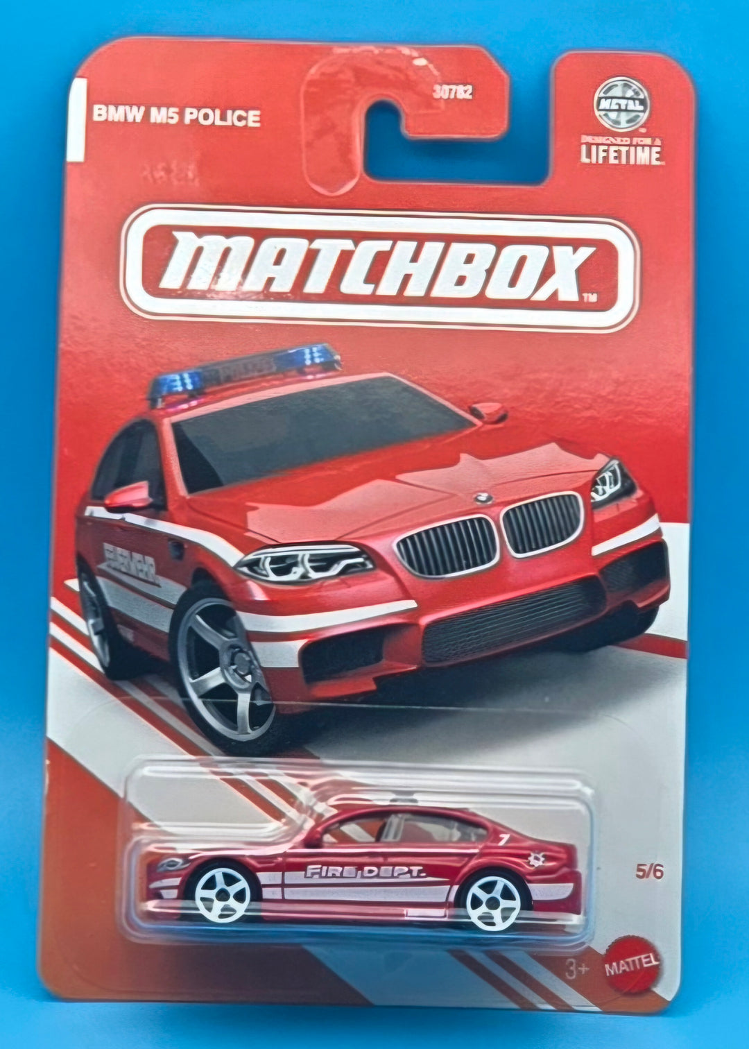 Matchbox " BMW MS Police " 5/6 JBP73