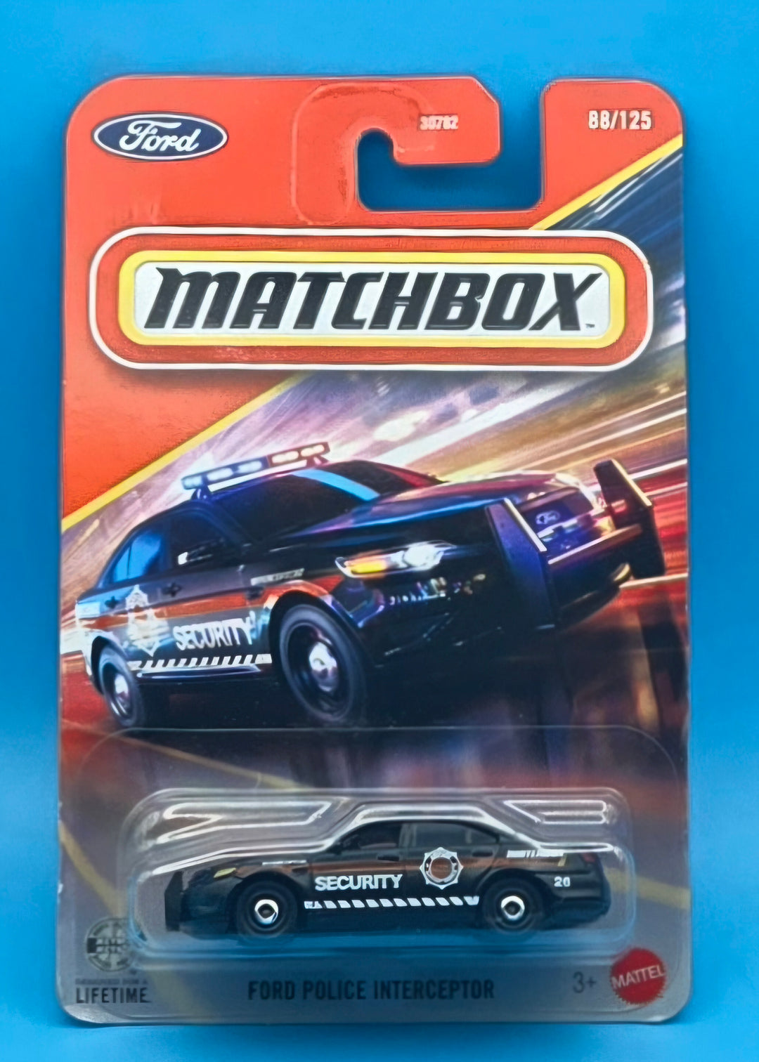 Matchbox " Ford Police Interceptor " 88/125 JHN14