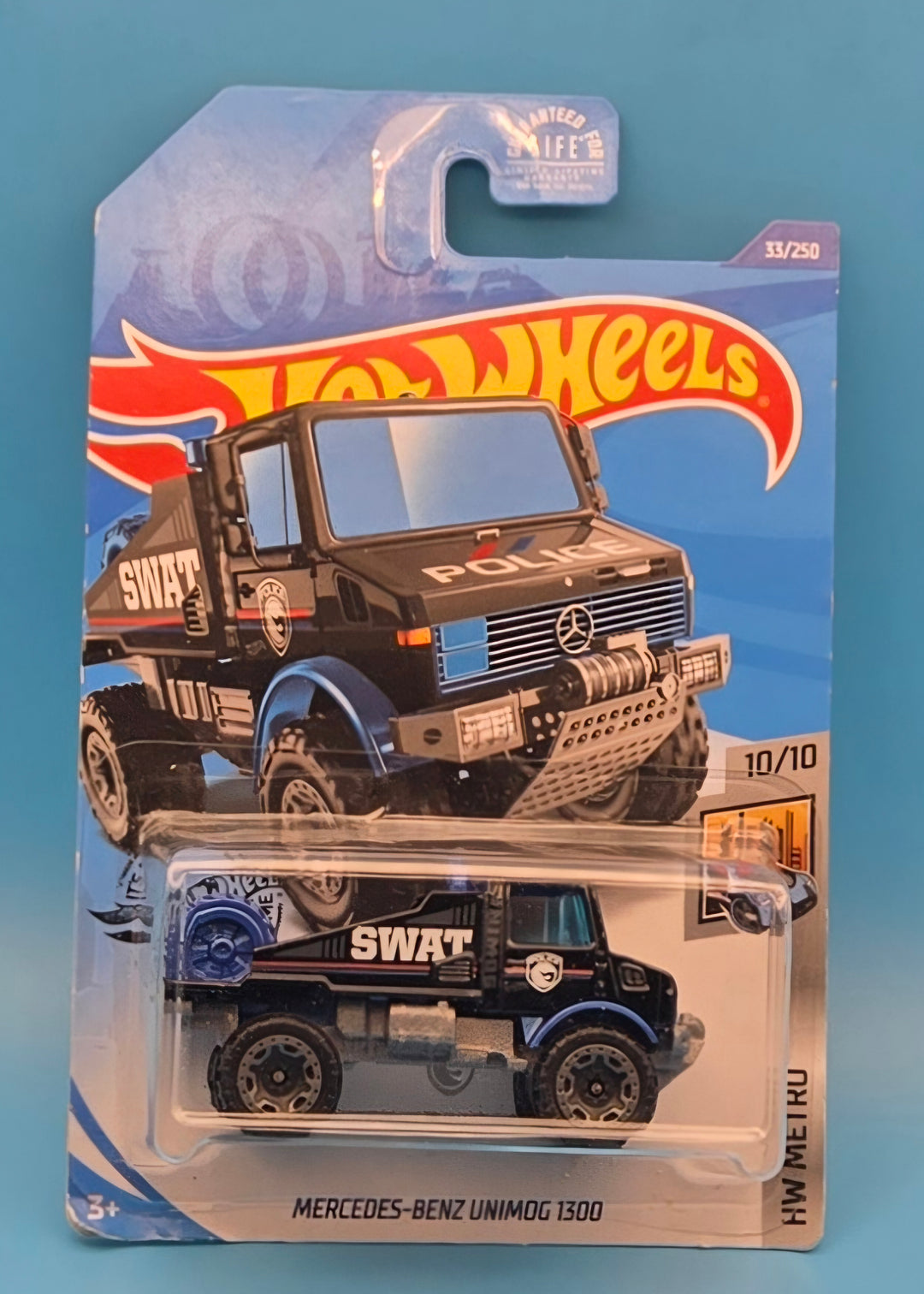 Hot Wheels " Mercedes-Benz Unimog 1300 " HW Metro 10/10 GHD74 Treasure Hunt