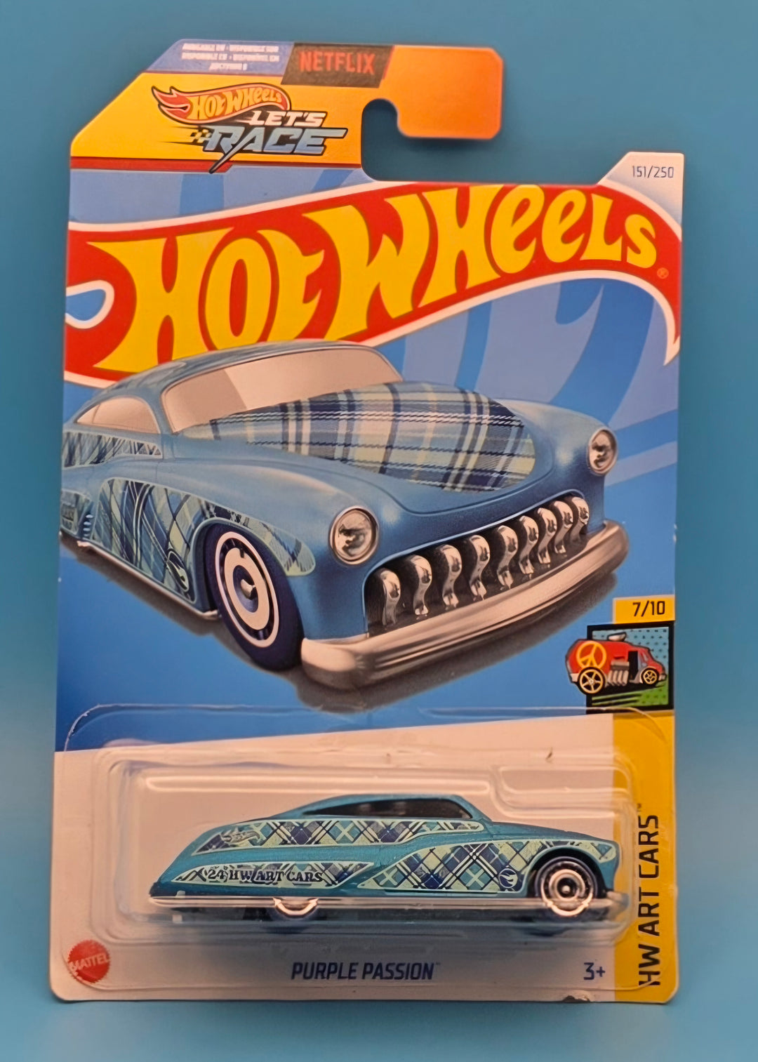 Hot Wheels " Purple Passion " HW Art Cars 7/10 HTF22 Treasure Hunt