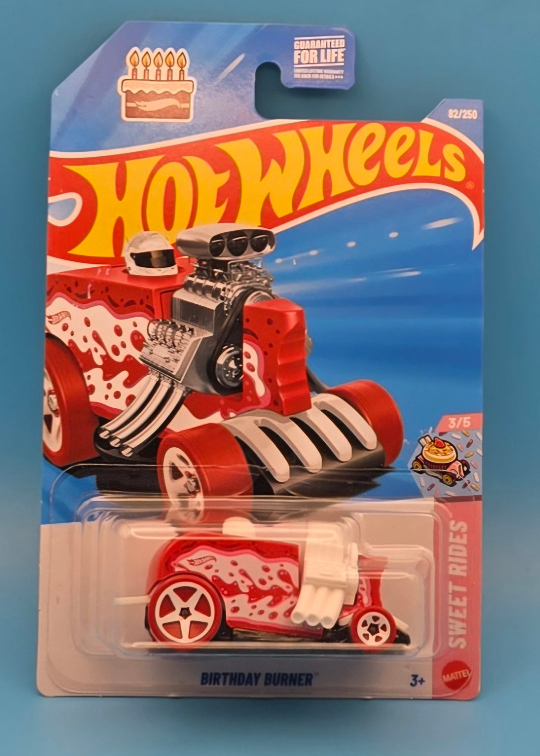 Hot Wheels " Birthday Burner " Sweet Rides 3/5 JJL62