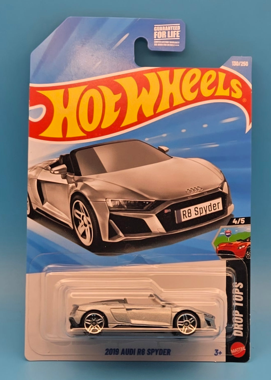 Hot Wheels " 2019 Audi R8 Spyder " Drop Tops 4/5 JJL60