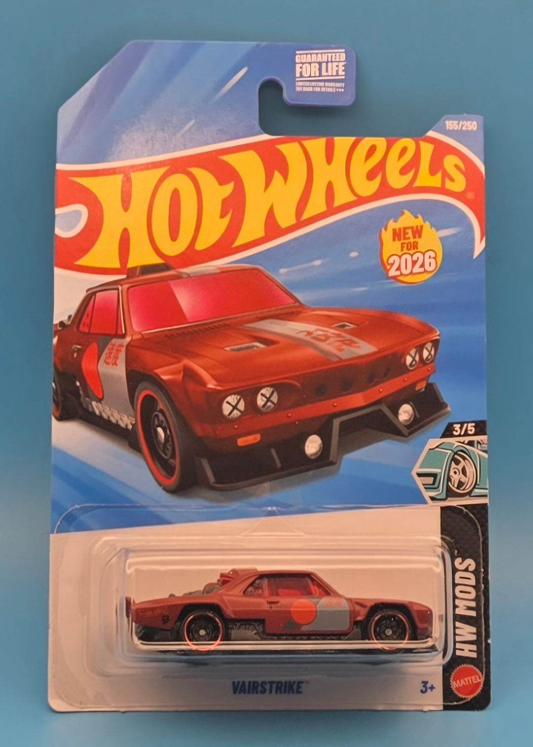 Hot Wheels " Vairstrike " HW Mods 3/5 JJL78 New for 2026