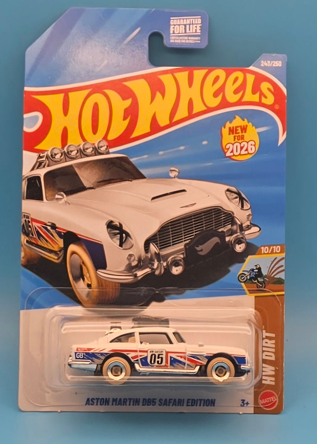 Hot Wheels " Aston Martin DB5 Safari Edition " HW Dirt 10/10 JJH76 New for 2026