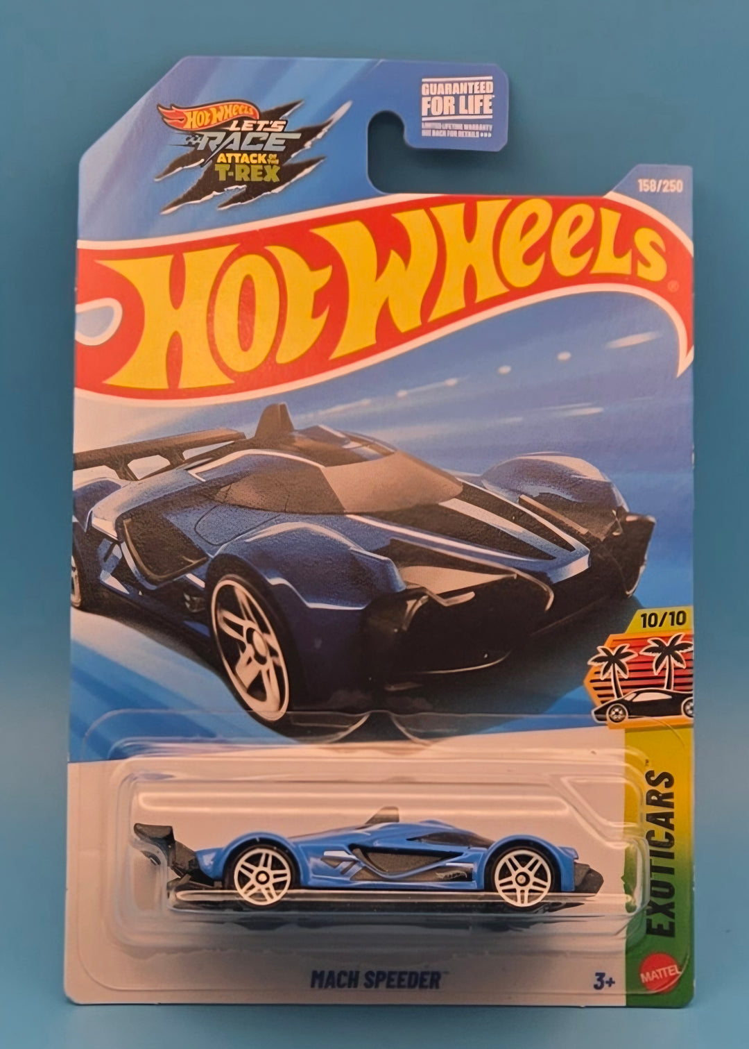 Hot Wheels " Mach Speeder " Exoticars 10/10 JJL55