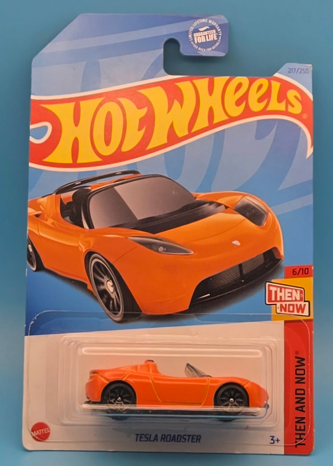 Hot Wheels " Tesla Roadster " Then and Now  6/10 HKJ44