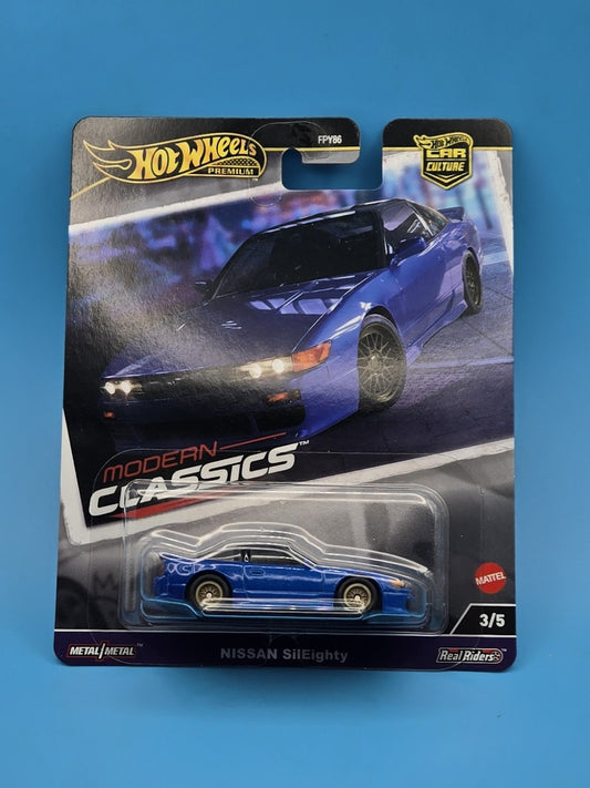 HW Premium " Nissan SilEighty " Car Culture Modern Classics 3/5 FPY86